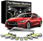 LED Interior Reading Light Bulb Car Accessorie, For Nissan Skyline R32 R33 R34 V35 V36 V37 1989-2018 2019 2020 2021