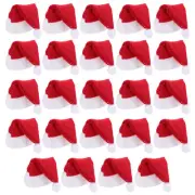 24 Pcs Sourdough Mini Proofing Basket Christmas Lollipop Hat Crafts Father