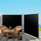 Privacy Screen, 2 X 6m Retractable Side Awning Roller Blind Sun Shade Outdoor B