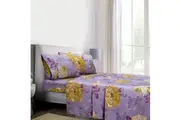 Bedding King Winter Flannelette Sheet Set Design - Loren