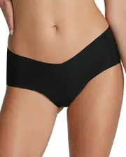 Commando Invisible Rib One Size Girl Short Brief