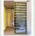 12 Rolls Insect Bug Fly Paper Catcher Trap Ribbon Tape Strip Sticky Flies AU