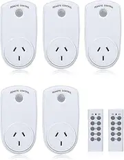MAX COOL Universal Home Wireless Power Switch Mains Sockets and Remote Controllers AU Plug
