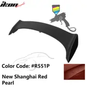 Fits 06-11 Honda Civic 2Dr Trunk Spoiler W/LED ABS #R551P New Shanghai Red Pearl (for: Honda Civic)