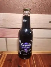 Stewart's Original Grape Soda 12 oz Glass Bottle Unopened