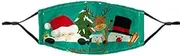 “N/A”Pm2.5 Mask Dust Mask Cotton Mask with Christmas Halloween Mask Anti-Fog Haze Mask 款式13
