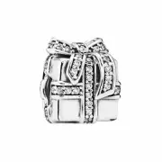 PANDORA Sparkling Surprise Silver Cz Charm 791400CZ