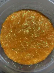 50g Bulk Iridescent Orange Tinsel Glitter Nail Art Tumbler Solvent Resistant