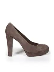 Brown Suede Strongswoon Pumps