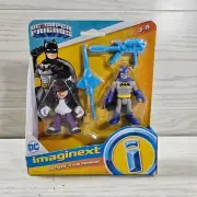 DC Super Friends Imaginext Figure Set BATMAN & THE PENGUIN Mattel New Sealed