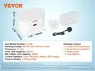VEOVR 650Ml Ultrasonic Cleaner Mini Portable Washing Machine Ultrasound Bath Son