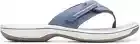 Clarks Women's Brinkley JazzH Blue Grey 26151521