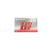 Sony HF 60 Minutes Normal Bias Cassette Tape NEW Sealed