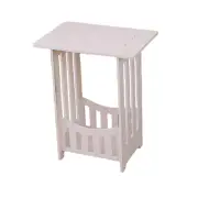 Side Table Bedside Cabinet Decor Corner Table for Apartment Cafe Living Room