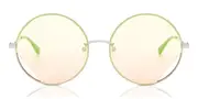 Moschino MOS073/G/S Asian Fit 010/MT Men's Sunglasses Silver Size 61