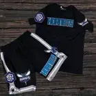 PRO STANDARD CHARLOTTE HORNETS LOGO PRO TEAM FULL SHORT SET ( SHIRT & SHORTS)