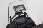 SW-Motech GPS mount for cockpit - Black. Honda XL750 Transalp (22-24).