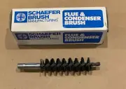 Schaefer Flue and Condenser Brush, Brush 1-1/4" Diameter, Flue 1-1/2" Diameter