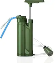 Portable Reverse Osmosis Water Filter Pump Water Purification System Survial Gear for Camping Hiking Travel Emergency Preparedness
