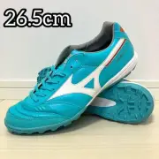 Mizuno Men 8.5US Morelia Sara Elite TF Azur Blue Light