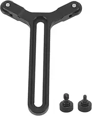 Double Wheels Y Bracket Lens Support Frame, Stable and Adjustable, for Ronin S SC, Black
