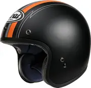 Arai Freeway Classic Ride, black-orange, Size S for Men Black Orange