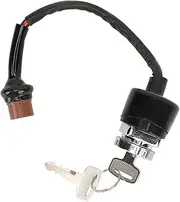4 Wire Ignition Switch, Ignition Key Switch with Two Keys, Professional Control Ignition Starter for CL175 CB350 CB450