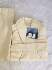 Cotton Castle Turkish Bath Robe 100% Cotton Size Medium NWT