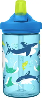 CamelBak Eddy+ Kids Water Bottle - 400ml - Sharks & Rays