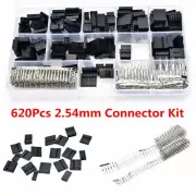 620pc 2.54mm Male Female Wire Jumper Pin Header Connector Housing Assortment Kit (for: Fiat)
