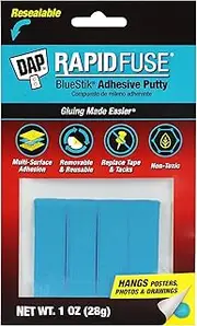 Dap Blue Stik Reusable Adhesive Putty-1 Ounce, 4 Pack