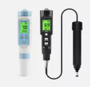 PH EC Temp & DO Meter Dissolved Oxygen 0-40mg/l saturation: 0.0-300% Data Logger