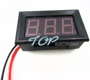 Green LED Panel Meter Mini Digital Voltmeter DC 0V To 99.9V TOP