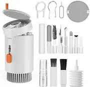 20 in 1 Airpods Cleaning Kit for Electronic Devices, Laptop Screen Keyboard Cleaner Kit, Headphone Clean Tools, Multifunctional Desk Gadgets for Cleaning Computer, Cameras, Cellphon