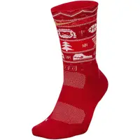 在飛比找蝦皮商城優惠-NIKE 長襪 ELITE CREW XMAS 紅色 聖誕襪
