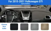 Dashboard Dash Mat Cover for 2015-2021 Volkswagen GTI (DashTex) (for: Volkswagen)
