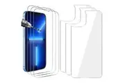3pcs Tempered Glass Screen Protector for Apple iPhone 13 Pro Max Mini Front and Back