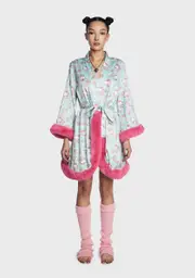 [NGOrder] Hello Kitty Fur Trim Robe