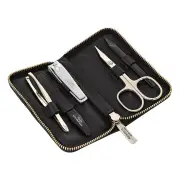 Taylor Of Old Bond Street Black Manicure Set