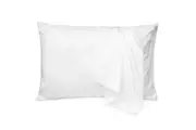 LINENOVA 2Pack Pillow Cases Hotel Quality Pillowcase (White)