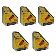5 x Strong Hand Adjust-O Magnet Square Small - On/Off 40kg Pull Force - MSA46-HD