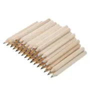 50Pcs Golf Half Pencil Short Baby Shower Signature Pen Mini Writing Pencils