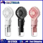 AU Handheld Mini Air Conditioner 4 Speed Portable Humidification Fan Summer Gift