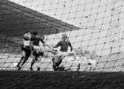 1965 English league Division 1 Old Trafford Manchester United v Li- Old Photo