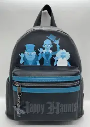 Disney Loungefly Haunted Mansion Hitchhiking Ghosts Mini Backpack NWT In Hand