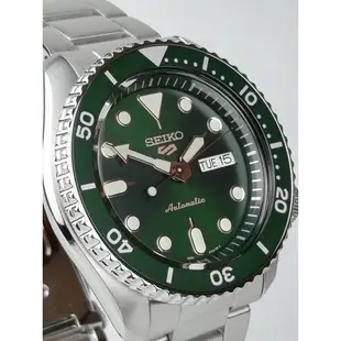 SEIKO精工 5號盾牌 機械錶 綠水鬼 43mm SRPD63K1【Watch On-line Store】