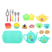 Simulation Teapot Teacup Pvc Child Imitation Toy Play Food Accessories