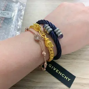 (Little bee小蜜蜂精品) Givenchy 紀梵希 水晶手鍊 兩色可選