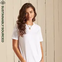 在飛比找Yahoo奇摩購物中心優惠-SUPERDRY 女裝 短袖T恤 Vintage Logo 