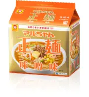 Japanese Maruchan instant Ramen Miso taste , 5 packs in 1 bag